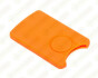 Силиконовый чехол на ключ-карту (оранжевый), на 4 кнопки, фото 3 - интернет-магазин Auto-Mechanic