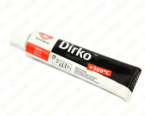 Герметик Dirko (-60°C +300°C) 70мл (черный) (заменено 006.553)