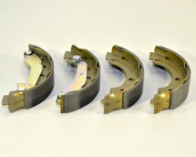 Барабанні гальмівні колодки (задні) d=203x38mm Renault Kangoo + Nissan Kubistar 97->08 Барабанні гальмівні колодки (задні) d=203x38mm Renault Kangoo + Nissan Kubistar 97->08