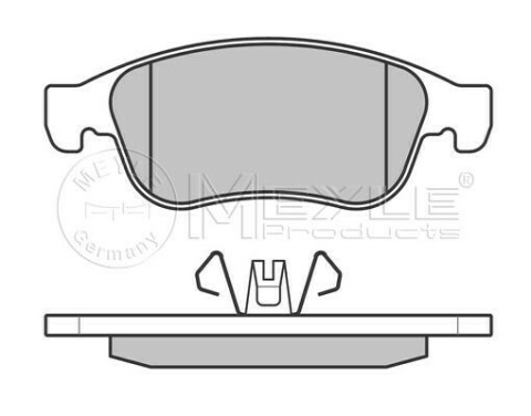 Колодки гальмівні (передні) Renault Fluence/Megane/Scenic 08-