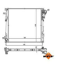 Радіатор охолодження Citroen C4/Peugeot 307/308 1.6HDi/1.8/2.0i 04-