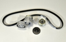 Комплект натяжитель + шкив генератора + ремень генератора Renault Trafic II 1.9dCi (-AC) (5PK1125)