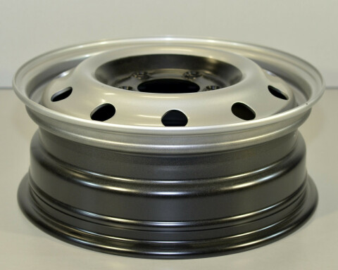 Колісний диск сталевий сірий (6Jx16 H2 5x130x89, ET 66) Renault Master II + Opel Movano A 98->10