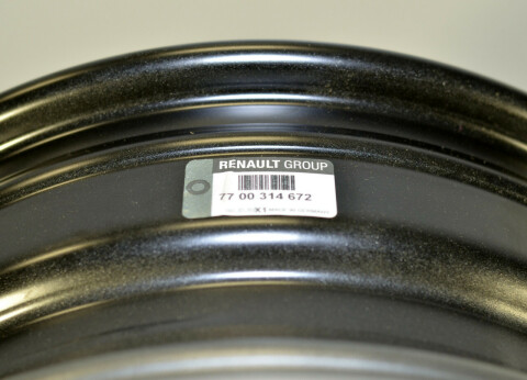 Колісний диск сталевий сірий (6Jx16 H2 5x130x89, ET 66) Renault Master II + Opel Movano A 98->10