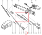 Щітка склоочисника (600mm) Renault Trafic 01- (L) (зі спойлером), фото 3 - інтерент-магазин Auto-Mechanic