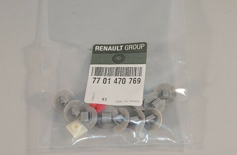 Клипса крепления молдинга Renault Kangoo/Trafic (к-кт) Клипса крепления молдинга Renault Kangoo/Trafic (к-кт)