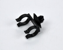 Кліпса кріплення паливного шланга (чорні, з двома кріпленнями) Renault Laguna II Кліпса кріплення паливного шланга (чорні, з двома кріпленнями) Renault Laguna II