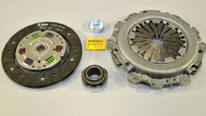 Комплект зчеплення Renault Clio II 1.9D (d=200mm) + вижимний підшипник (реставрація RENAULT)