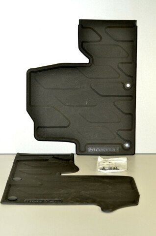 Комплект килимків передніх (гумовий) Renault Master III + Opel Movano B 10->