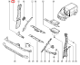Пластикова оббивка салону - панель стійки, під ремінь безпеки (нижня, права) Renault Trafic II + Opel Vivaro A 01->14 (Passenger), фото 3 - інтерент-магазин Auto-Mechanic