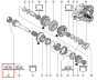 Подшипник КПП (25x62x18.25) Renault PF1, PK1, PK5, PK6, PK9, фото 1 - интернет-магазин Auto-Mechanic