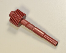 Вісь приводу датчика спідометра в КПП Renault Master II + Opel Movano A 98->10 (Кількість зубців: 18)