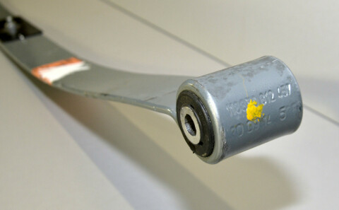 Ресора задня Renault Master II + Opel Movano A 98->10 (h1) h=15mm Ресора задня Renault Master II + Opel Movano A 98->10 (h1) h=15mm