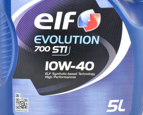 Моторна олива ELF Evolution 700 STI 10W-40, 5 літрів