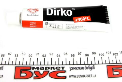 Герметик Dirko (-60°C +300°C) 70мл (чорний) (замінено на 006.553)