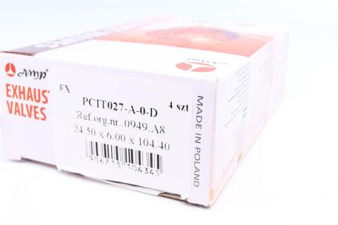 Клапан (випуск) Citroen Berlingo/ Peugeot Partner 1.6 16V (24.5x6x104.4) (вальцювання)