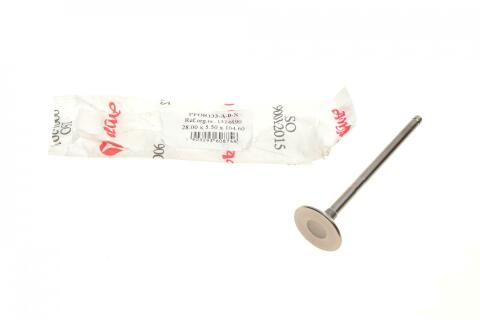 Клапан (выпуск) Ford Focus 1.8i 16V 03-12 (28x5.5x104.6) (азотированный)