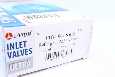 Клапан (впуск) Hyundai Accent/i20/i30/Santa Fe 1.5CRDi 12V/2.0CRDi 16V (28.60x6х95.70) (азотування)