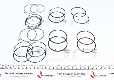 Кільця поршневі Chevrolet Aveo 1.5 (+0.25/76.75mm) (1.5x1.5x2.0) Кільця поршневі Chevrolet Aveo 1.5 (+0.25/76.75mm) (1.5x1.5x2.0)