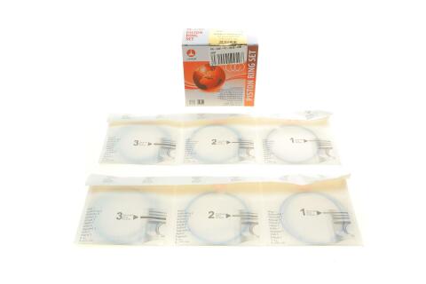 Кільця поршневі Daewoo Lanos 1.4/1.5i 97-01 (76.50mm/STD) (1.5-1.5-3) (к-кт 4 циліндри)