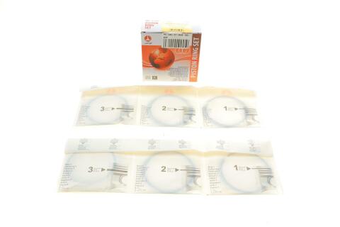 Кільця поршневі Daewoo Lanos 1.5 8V 90- (+0,25/76,75mm) (1.5x1.5x3.0) (к-кт 4 циліндри) Кільця поршневі Daewoo Lanos 1.5 8V 90- (+0,25/76,75mm) (1.5x1.5x3.0) (к-кт 4 циліндри)