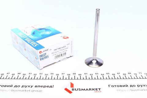 Клапан (впуск) Renault Megane 1.4i/1.6i 96-03/Logan 1.4/1.6 04- (37.5x7x107.8) (вальцовка)