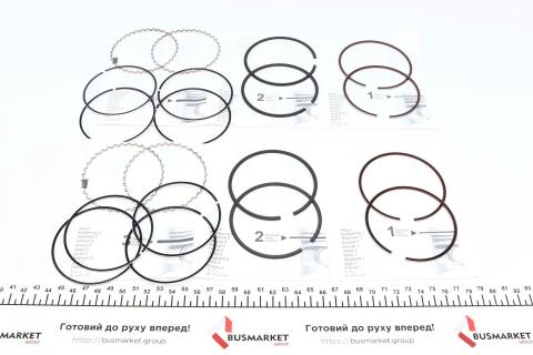 Кільця поршневі Daewoo Lanos 1.5 8V 93-99 (76.50mm/STD) (1.5x1.5x3.0) (к-кт 4 циліндра) Кільця поршневі Daewoo Lanos 1.5 8V 93-99 (76.50mm/STD) (1.5x1.5x3.0) (к-кт 4 циліндра)