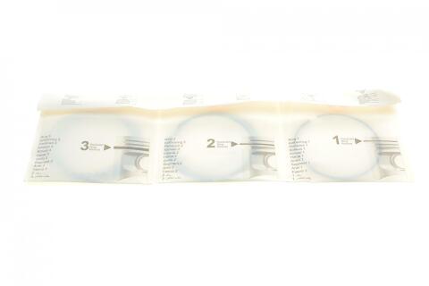 Кільця поршневі Daewoo Lanos 1.4/1.5i 97-01 (76.50mm/STD) (1.5-1.5-3) (к-кт 4 циліндри)