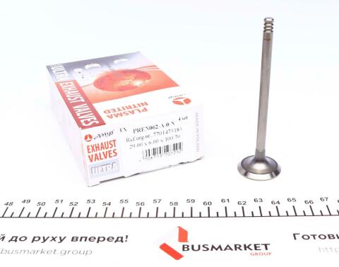 Клапан (випуск) Renault Kangoo 1.5dc (29x6x100.7) (азотований) Клапан (випуск) Renault Kangoo 1.5dc (29x6x100.7) (азотований)