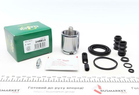 Ремкомплект суппорта (заднего) (R) Ford Transit 06- (d=48mm) (+поршень с механизмом) (Bosch)