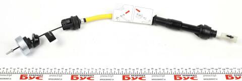 Трос зчеплення Citroen Berlingo/Peugeot Partner 1.8/1.9D (з авторегул.) (655/314 мм) = FKS05014