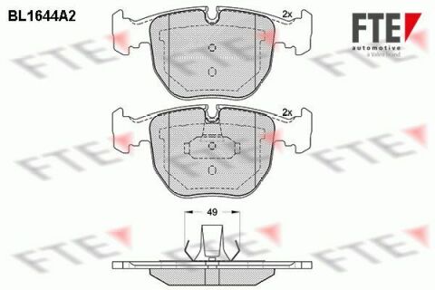 Колодки тормозные (передние) BMW 5 (E39) Колодки тормозные (передние) BMW 5 (E39)