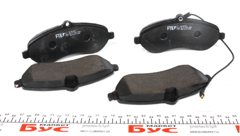 Колодки гальмівні (передні) Fiat Scudo/Citroen Jumper/Peugeot Expert 07- (з датчиком) Колодки гальмівні (передні) Fiat Scudo/Citroen Jumper/Peugeot Expert 07- (з датчиком)
