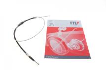 Трос ручника (задний) VW Caddy 04- (1713/549mm)