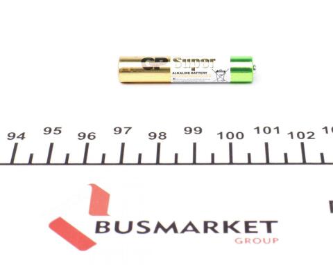 Батарейка GP Super Alkaline AAAA LR61 (1.5V) (к-кт 2шт)