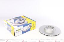 Диск гальмівний (передній) Ford Transit 06-14 (300x28) (з покриттям) (вентильований)