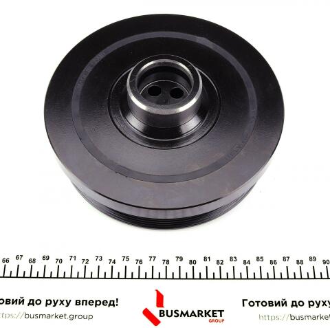 Шків колінвалу + шків генератора BMW 1/3/X1/X3 2.0D 04- (6PK)