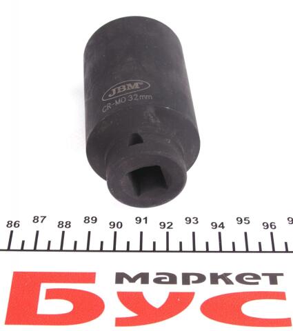 Головка ударна 12-гранна (1/2") (d=32mm)