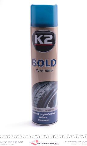 Засіб для очищення та блиску гуми Bold (600ml)