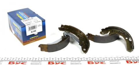 Колодки гальмівні (задні) Daewoo Matiz 98- (барабанні) (180x30)