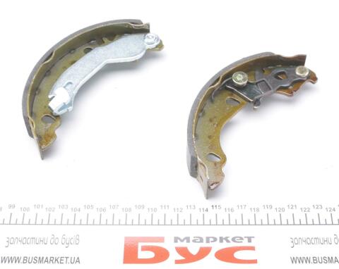 Колодки гальмівні (задні) Fiat Panda 03- (барабанні) (180x31)