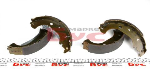 Колодки тормозные (задние) Fiat Doblo (барабанные) (228.6x42)