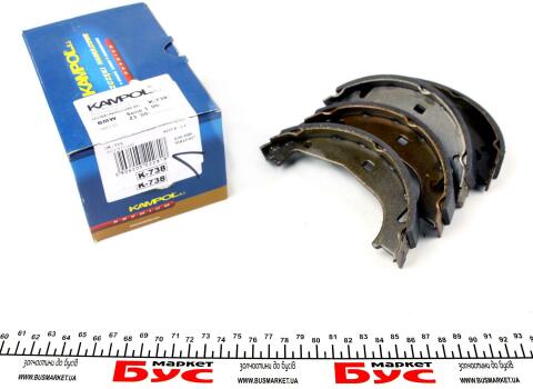 Колодки ручника BMW 3 (E36) 90-00 (160x25) Колодки ручника BMW 3 (E36) 90-00 (160x25)