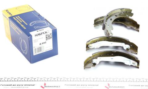 Колодки гальмівні (задні) Smart 98- (барабанні) (203.2x32)