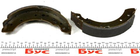 Колодки тормозные (задние) Smart ForFour 04-06/Mitsubishi Colt 04-12 (барабанные) (203x38)