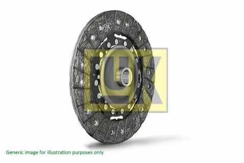 Диск зчеплення VW Caddy II 1.9SDI/D/1.7SDI (9K9A), 11/95 - 01/04, 42/47kw Диск зчеплення VW Caddy II 1.9SDI/D/1.7SDI (9K9A), 11/95 - 01/04, 42/47kw