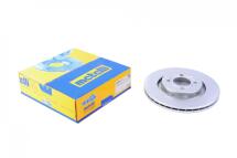Диск гальмівний (передній) Seat Cordoba/Ibiza/Toledo 96-02/VW Passat 88-96 (280x22) (з покр.) (вент.)