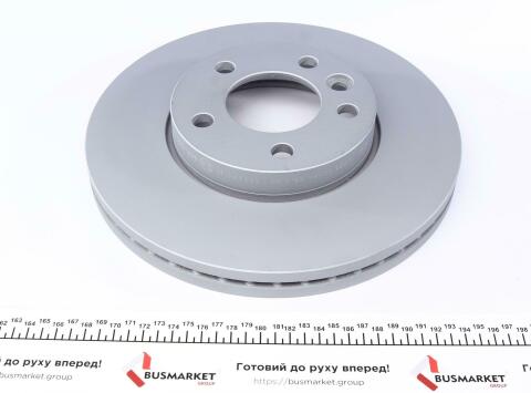 Диск тормозной (передний) VW T5/Multivan V 03-15/Touareg 02-10 (307.5x29.5) (с покр.) (вент)