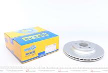 Диск тормозной (задний) MB S-class (W220) 99-05 (300x22) (с покрытием) (вентилированный)