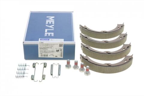 Колодки ручника MB Sprinter/VW Crafter 06- (180x25) (з пружинками) Колодки ручника MB Sprinter/VW Crafter 06- (180x25) (з пружинками)